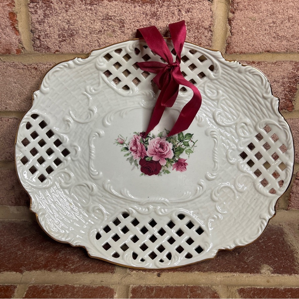 Vintage Formalities by Baum Bros Decorative Plate